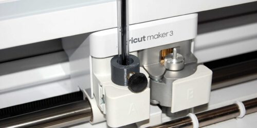 Cricut Universal Adapter 12mm einstellbar eingebaut
