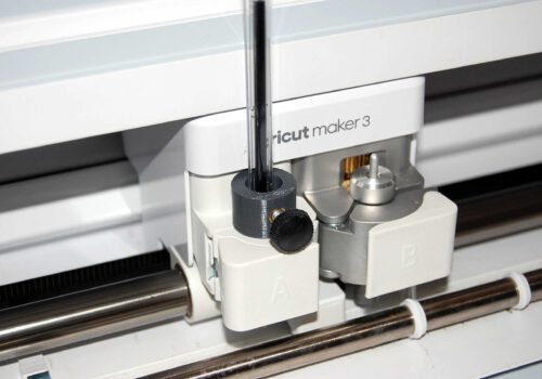 Cricut Universal Adapter 12mm einstellbar eingebaut